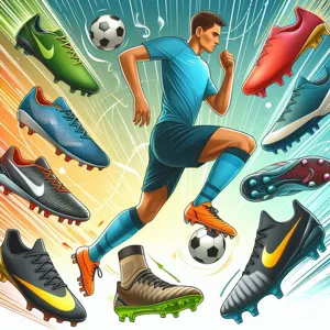 How do the different types of football shoes impact performance?