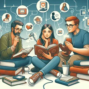 How can you make reading a more social experience and connect with others who share your love for books?