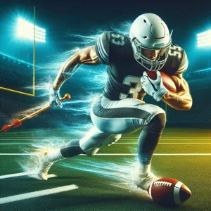 What are the best drills for improving speed and agility in American football?