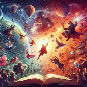 What are the most visually stunning and richly imagined books that come to life on the page?