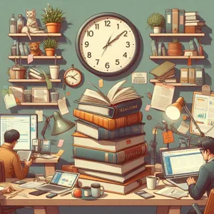 How do you find time for reading amidst a busy schedule?