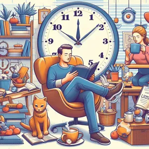 How do you find time for reading amidst a busy schedule?