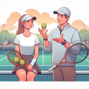 Tennis - What are the best tips for playing with a coach?