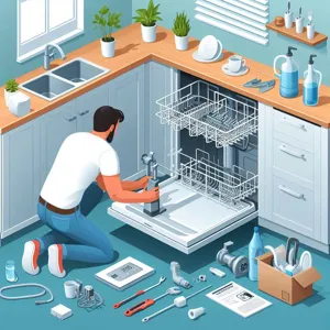 How to install a new dishwasher?