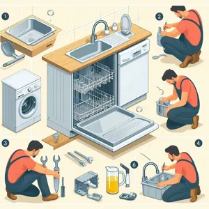 How to install a new dishwasher?