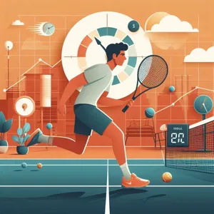 Tennis - How do I improve my ability to play with a focus on setting goals?