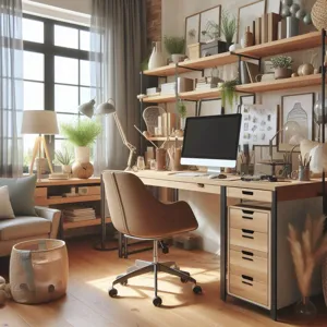 How to create a functional and stylish home office?