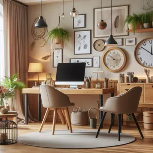 How to create a functional and stylish home office?