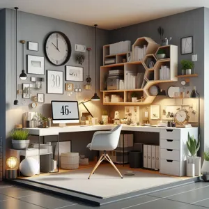 How to create a functional and stylish home office?