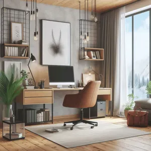 How to create a functional and stylish home office?