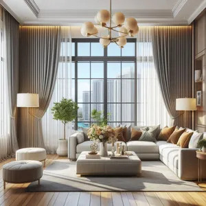 How to choose the right window treatments for your living room?