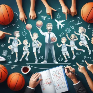 What are the best tips for coaching a youth basketball team?