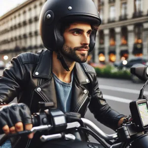 How to use a motorbike GPS system effectively?