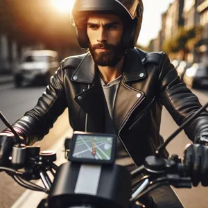 How to use a motorbike GPS system effectively?