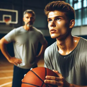 How can I develop a strong basketball work ethic?