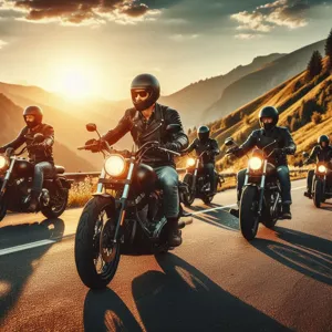 What are the benefits of joining a motorbike club?