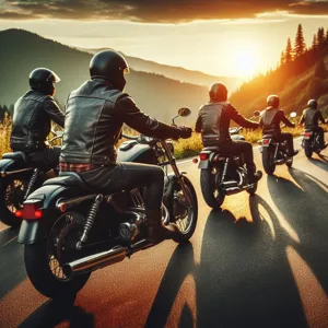 What are the benefits of joining a motorbike club?