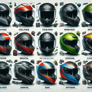 What are the different types of motorbike helmets and which one is best?