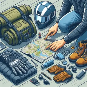 How to pack for a motorbike adventure?