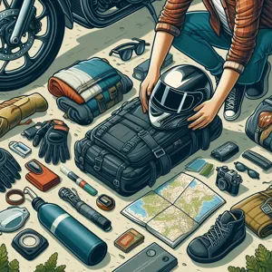 How to pack for a motorbike adventure?