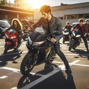 What are the best motorbike riding techniques for beginners?