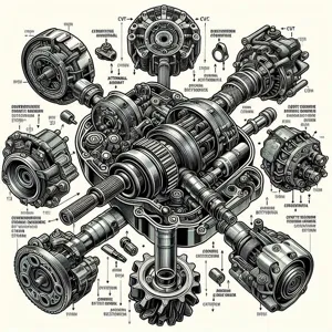 What are the different types of motorbike transmissions and their differences?