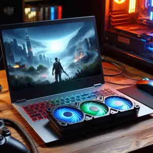 pc gaming -  What are the best ways to cool a laptop while gaming?